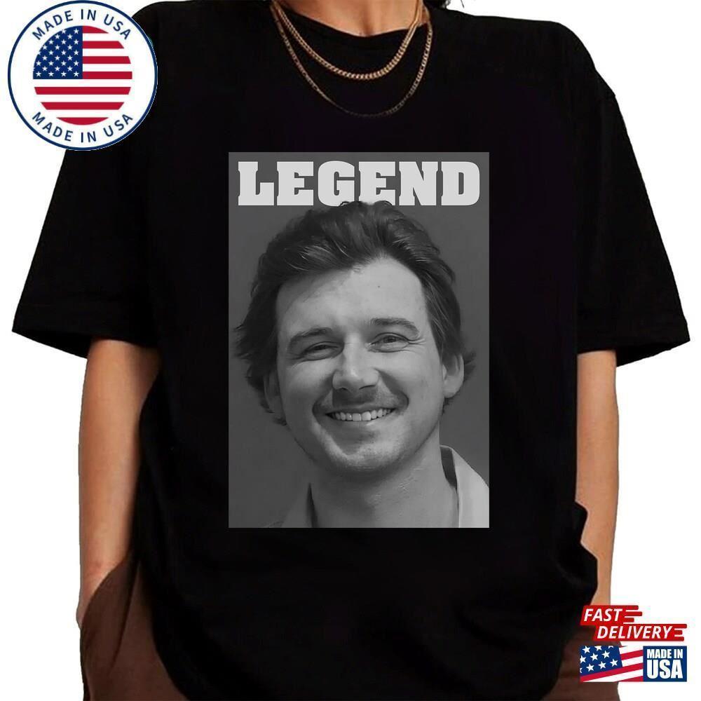 Morgan Legend Mugshot T-Shirt Mw Mug Shirt Country Concert Tee Unisex - Picture 1 of 4